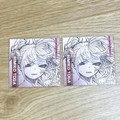 ヒロアカ　原画展　スクエアステッカー　トガヒミコ
