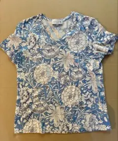 MACKINTOSH LONDON 花柄 Vネック Tシャツ 38のサムネイル