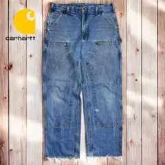 01M571◯00s Carhartt デニム Wニー ワイド ペインターパンツ