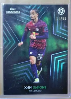 シャビシモンズ直筆サイン入りユニ(額縁付)Xavi Simons証明書 シャビシモンズ直筆サイン入りユニ(額縁付)Xavi Simons証明書