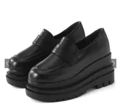 GRL レザー厚底ローファー ci488