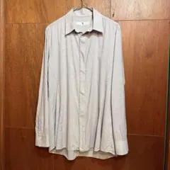希少 美品 ワイズ ヨウジヤマモト レイヤード カットオフ ストライプ シャツ Y's - 希少 美品 ワイズ ヨウジヤマモト レイヤード カットオフ