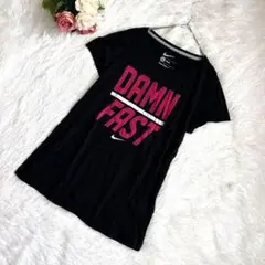 ナイキ（L）Tシャツ デカロゴ スリムフィット スポーツ ランニング 綿100のサムネイル