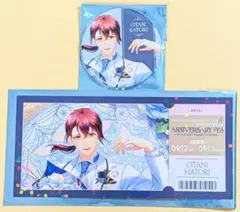 スタマイ アニバフェス 大谷羽鳥 10周年 特典バッジ　チケット風カード
