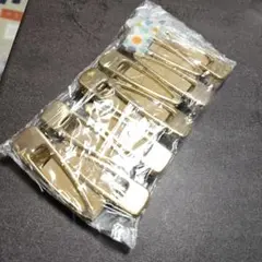 ゴールド ヘアクリップ 10個入り