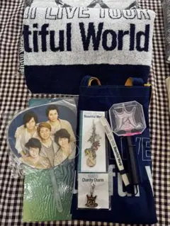 嵐 Beautiful World グッズ　タオル他　8点セット