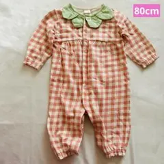 futafuta いちご ロンパース バースデイ フタフタ 80cm 匿名配送