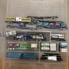 Nゲージ コンテナ貨車12両セット メーカー車種混載 - メルカリ