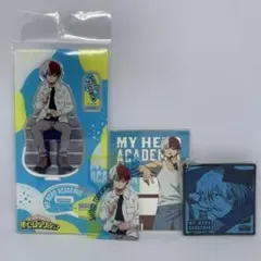 僕のヒーローアカデミア 轟焦凍 グッズ 4点セット アクスタ カード ステッカー