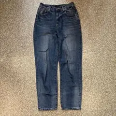 【300円オークション】JEANASIS ストレートデニムパンツ 美品のサムネイル