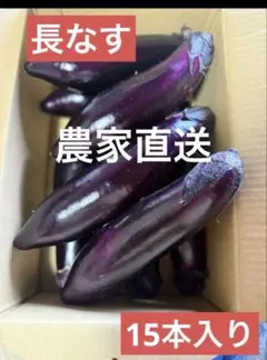 長なす 箱込み約1キロ以上 60サイズ - メルカリ