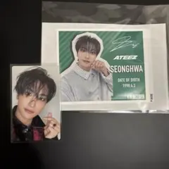 ATEEZソンファ サイン入り限定チェキ 2026年最新】メンバー名：ソンファ K-POP 写真・チェキの人気アイテム