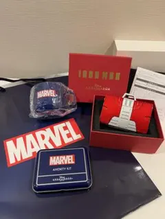 ディズニーアンバサダーホテル非売品グッズ、カードケース、アイアンマン、マーベル