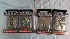 【未開封新品】仮面ライダー フレキシブルアクションフィギュア 4種セット