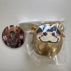 勝利時限定 金のヴィヴィくんだるまキーホルダー V・ファーレン長崎