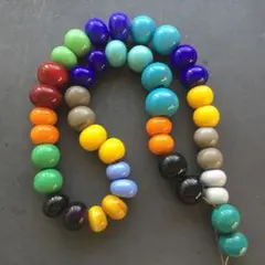 とんぼ玉　不透明アソート