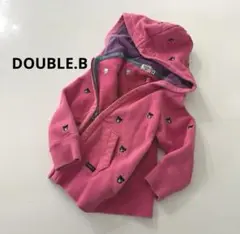 DOUBLE.Bダブルビーくま総柄刺繍
