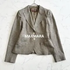 美品 MaxMara マックスマーラ 銀タグ テーラードジャケット - メルカリ