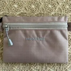 mont-bell ポーチ　ピンク新品
