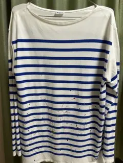 ORCIVAL オーシバル　バスクシャツ　ペンキ加工　ボーダー　サイズ5