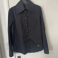BURBERRY 黒 3/4袖シャツ 160A S～M - メルカリ