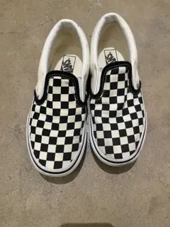 専用　Vans チェッカーパターンスリッポン