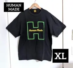 Human Made Hロゴ 半袖 Tシャツ ブラック プリント バックプリントのサムネイル