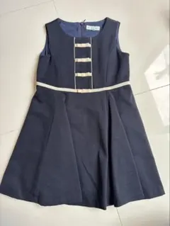 TOCCA ネイビー フレアドレス 110