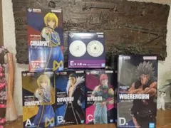 ハンターハンター1番くじ クラピカ クロロ ヒソカ ウヴォーギン ラストワン