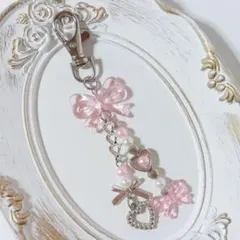 ビーズキーホルダー チャーム