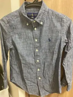 Ralph Lauren ボタンダウンシャツ 140cm ネイビー