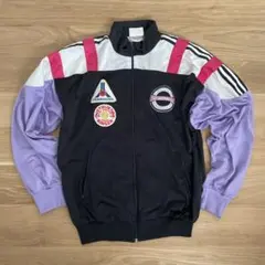 adidas ジャージ サイズ6 黒/紫/白/ピンク