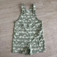 Combi mini コンビミニ　動物柄オーバーオール 90cm