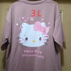 Hello Kitty 50th Anniversary Tシャツ 3Lのサムネイル