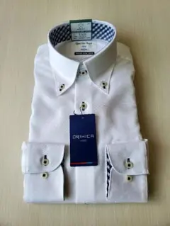 【新品・未使用】ORIHICA スーパーノンアイロン ボタンダウンシャツ S