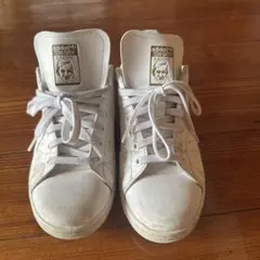 adidas Stan Smith ホワイト/ネイビー スニーカー