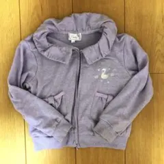 マザウェイズ 上着　白鳥　110cm トップス　カーディガン