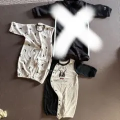 ベビー服 ロンパースセット 2点