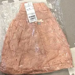 新品・未使用petit main ピンクスカート 120