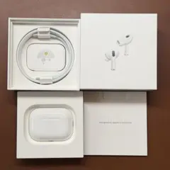 AirPods Pro 2 本体 (イヤーチップ新品交換済み)
