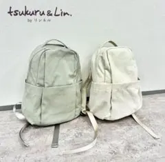 tsukuru&Lin. byリンネル　洗えるリュック　kazumi