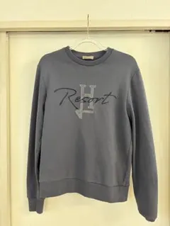 未使用　HERNO ヘルノ　スウェット　裏起毛　laminar 44 ブラック 未使用 HERNO ヘルノ スウェット 裏起毛 laminar 44 ブラック