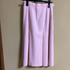 ピンクロングスカート