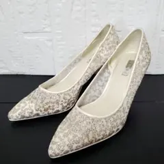 k*様 RANDA グリッター パンプス 23cm 結婚式 二次会 パーティー用