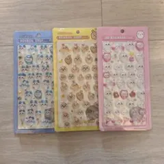 ちいかわ 立体シール3枚セット｜BONBON DROP＆3D STICKERS