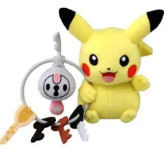 ポケモンXY★♥ピカチュウ&クレッフィ♥★ムービーぬいぐるみ★タカラトミー