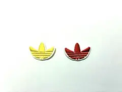 新品 ❷点 adidas 刺繍ワッペン アイロン パッチ トレフォイルロゴ