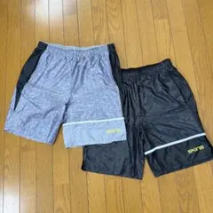 SKINS ショートパンツスキンズ　ハーフパンツ ２セット ブラック&グレーのサムネイル