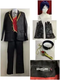 【コミラン製】ツイステ　デュース　ハーツ　制服　XL　コスプレ衣装　E-0000