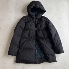 FILA GOLF ダウン コート 黒 M サイドジップ